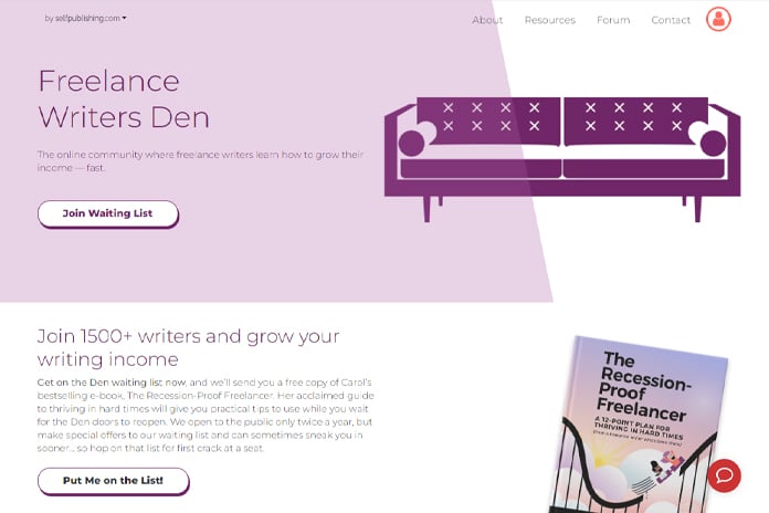 Freelance Writers Den