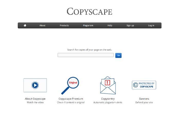 Copyscape Website