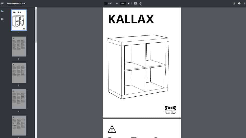 IKEA Assembly Instructions