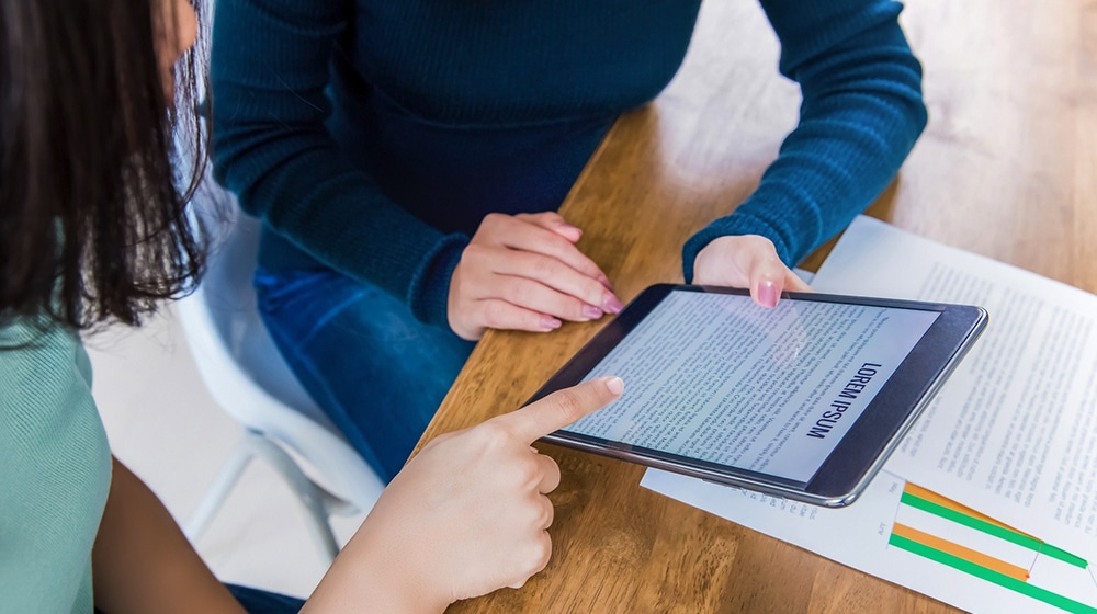 Group Reading an eBook