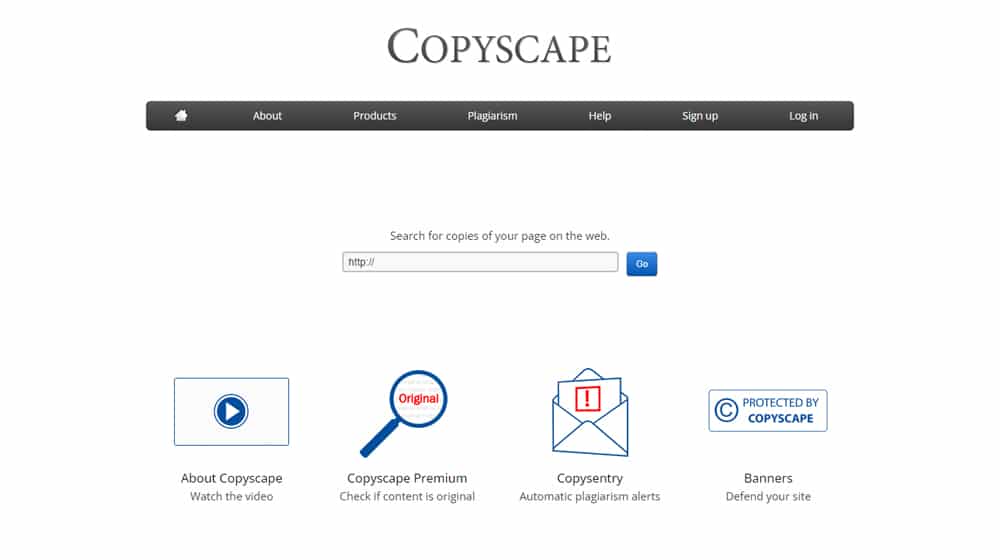 Copyscape Website