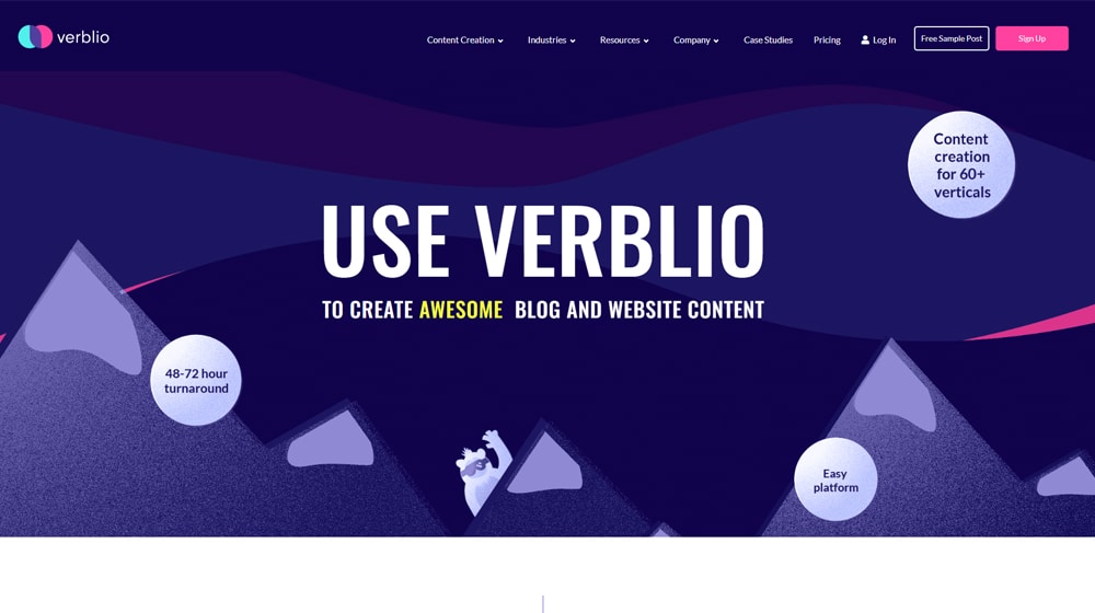 Verblio Website