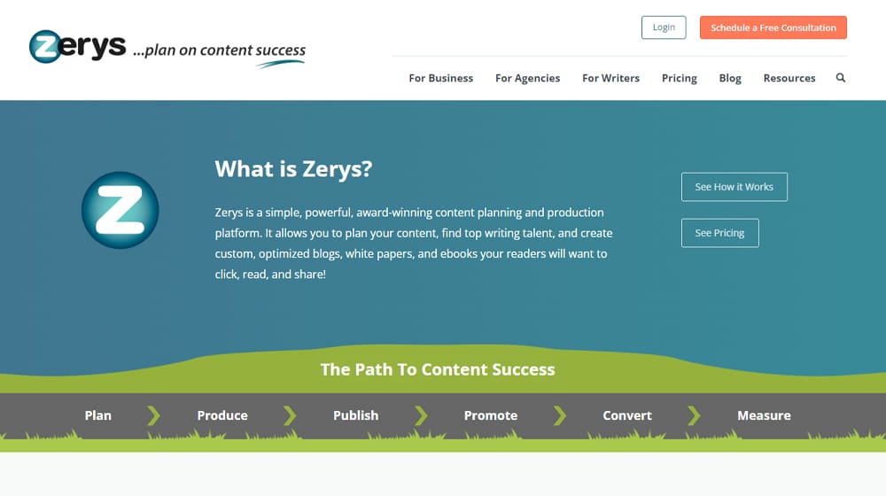 Zerys Content Mill