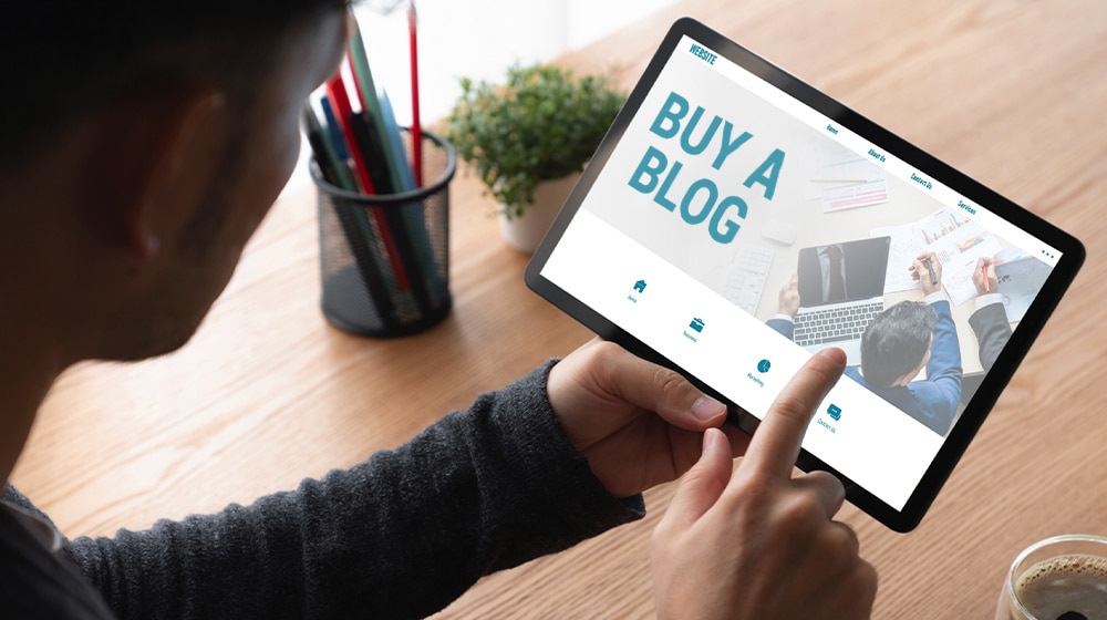 Buying a Blog