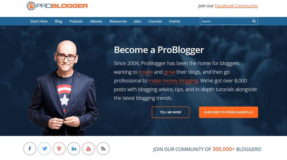 ProBlogger Website